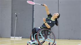 巴黎帕運羽球國手胡光秋。（圖／體育署提供）