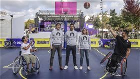 ▲法國帕運籃球國手梅希奧（Sofyane Mehiaoui）不滿被捧成「超級英雄」。（圖／美聯社／達志影像）