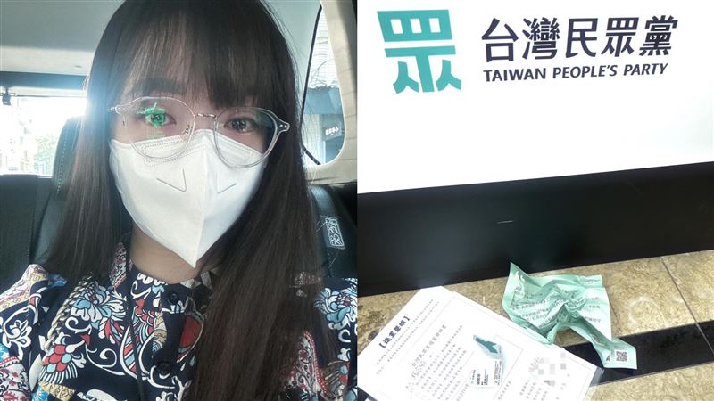 柯粉護理師親遞退黨申請書！張益贍：恭喜