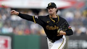 ▲海盜「狀元」斯金斯（Paul Skenes）自責分率2.16是他初登板後大聯盟投手最低。（圖／美聯社／達志影像）