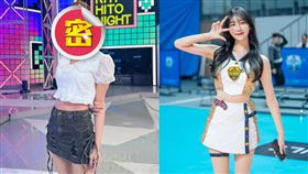 安芝儇擁有甜美臉蛋與魔鬼身材讓她來台後迅速圈粉。