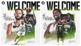 ▲夢想家以測試合約簽回揚科維奇（Stefan Jankovic），同時補強瑞克曼（Emondre Rickman）。（圖／福爾摩沙夢想家球團提供）