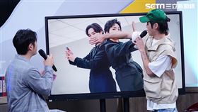 展榮、展瑞受邀來到《小記者大明星》訪問。（圖／記者趙于瑩攝影）