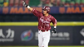 ▲林智平個人單場揮出4安包含1轟。（圖／樂天桃猿提供）