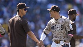 ▲達比修有被從受限制名單移進15日受傷名單，有機會在近期重返大聯盟。（圖／美聯社／達志影像）