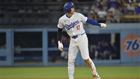 ▲大谷翔平跑出本季第40次盜壘。（圖／路透社／達志影像）