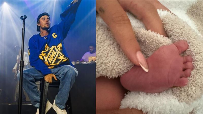 小賈斯汀當爸了！辣妻生子曬腳丫名字曝光