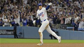 ▲大谷翔平以126場完成40轟40盜史上最快。（圖／路透社／達志影像）