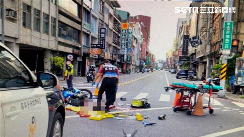 檔車撞小黃！碎玻璃「割頸15cm」騎士慘死