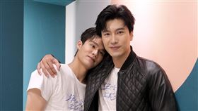 劉泯廷與泰國演員Jame Kasam合作組成CP。（圖／實習記者蔡云慈攝影）