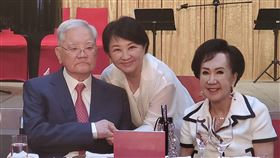 連戰鑽石婚宴會場，連戰現況。（圖／連戰辦公室提供）