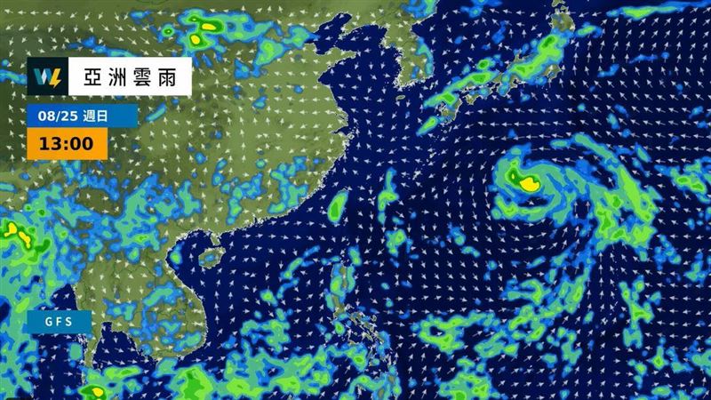 中颱珊珊路徑大迴轉　下週須防午後雷雨