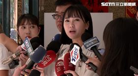 吳怡萱說，她沒有參加這次的組織部會議，所以林冠年的爆料哪來的她不知道。