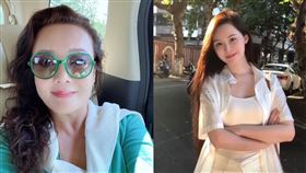 張穎穎爆張蘭「帶球上位」。（圖／翻攝自張穎穎抖音、張蘭微博）