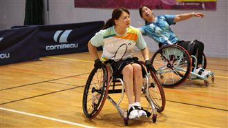 開箱羽球場好興奮　台灣女雙把壓力變動力