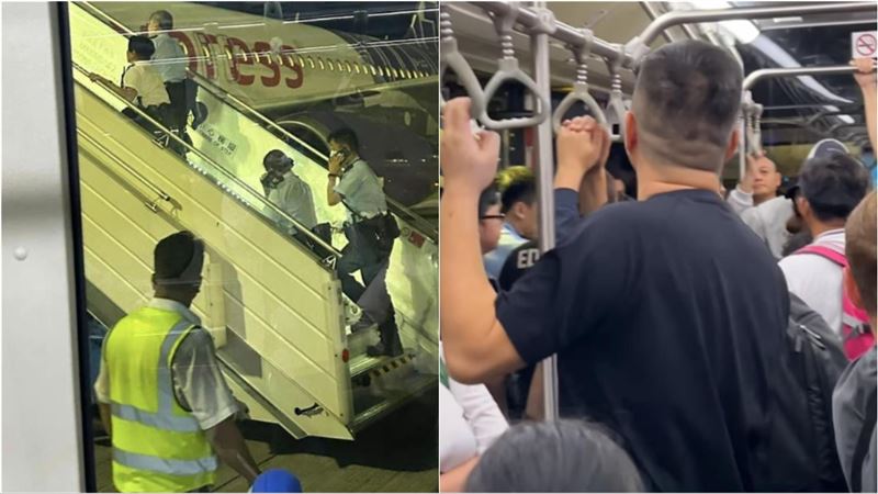 名錶被偷！飛機乘客「被關接駁車1小時」
