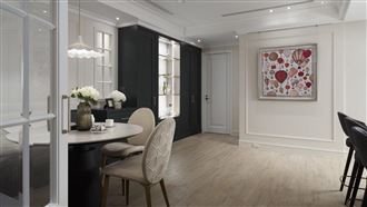 勾勒微醺生活！優雅奶灰色調和柔與剛　雕琢出空間層次感