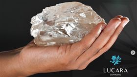 波札那日前開採出世界上第二大鑽石（圖／翻攝自開採公司Lucara Diamond IG）