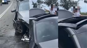 分隔島,轎車,刺青,駕駛,車禍,枋山鄉,屏東