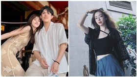 邱偲琹（左起）、郭方儒都不挺陳天仁。（圖／翻攝自郭方儒、陳天仁IG）