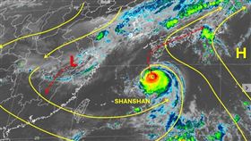 吳聖宇指出，目前西北太平洋上的主角仍然是珊珊颱風，預報路徑對日本的威脅極大。（圖／翻攝自吳聖宇臉書）