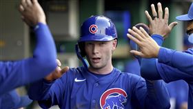 ▲克羅-阿姆斯壯（Pete Crow-Armstrong）個人單場跑出3次盜壘。（圖／美聯社／達志影像）