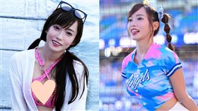 富邦悍將啦啦隊「Fubon Angels」成員丹丹。（圖／翻攝自丹丹IG）