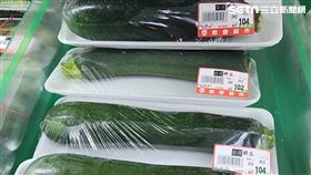 臉書粉專分享恆春農會櫛瓜的價格，單條就要破百了。（圖／「橘貓的存股筆記」授權提供）