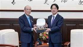賴清德接見「日本台灣交流協會會長大橋光夫」（圖／總統府提供）