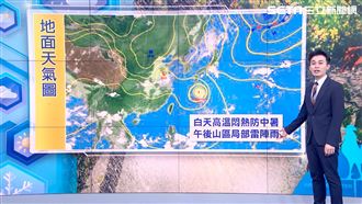 明台北高溫飆37度　週四起這地區防大雷雨