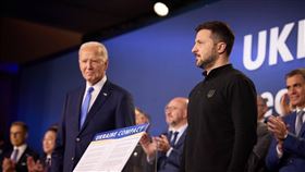 ▲澤倫斯基在社交平台X上發表對拜登退選的看法。（圖／翻攝自Volodymyr Zelenskyye官方Telegrame）