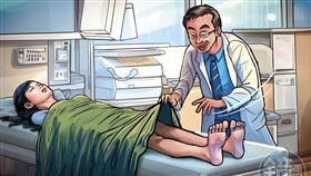 北醫麻醉科醫師林朝順，趁女病患因麻醉藥效未退意識模糊時猥褻性侵，遭台北地檢署起訴。（AI繪圖Adobe Firefly生成，本刊美術組後製）