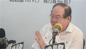 李乾龍接受黃暐瀚專訪。(圖/POP radio提供)
