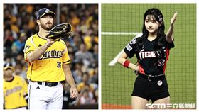 ▲中信兄弟洋投艾士特轉戰韓職起亞虎，和知名啦隊員李珠珢當隊友。（圖／記者劉彥池攝影）