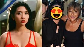 上山詩鈉、邱淑貞。（圖／翻攝自上山詩鈉IG）