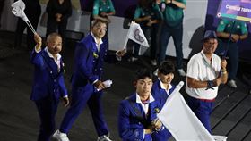 台灣帕運代表團進場。（圖/記者蔡厚瑄攝影）