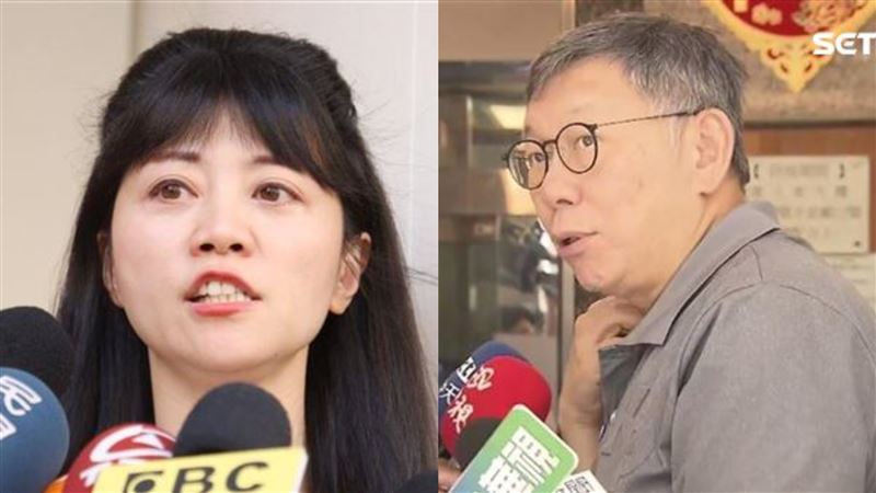高嘉瑜說，柯文哲應該慶幸雙子星還在蓋，而不是變爛尾樓