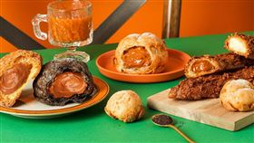 beard papa’s「泰式奶茶泡芙」9/1~9/30閃亮回歸。（圖／品牌業者提供）
