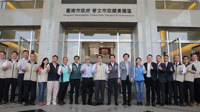 台南市政願景園區啟用！他：推動地區發展
