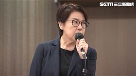 ▲黃珊珊說明政治獻金查帳進度。