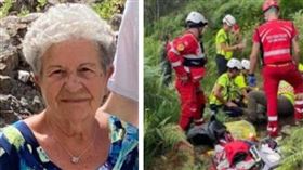 89歲老婦人受困阿爾卑斯山，靠著喝雨水、信仰及狐狸朋友活下來。（圖／翻攝自X）