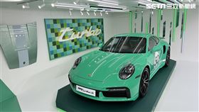 ▲911 Turbo S 50周年台灣限定版。（圖／鍾釗榛）