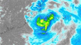 2024/09/06歐洲數值模式風場模擬（圖／翻攝自台灣颱風論壇｜天氣特急FB）
