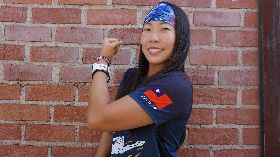 台灣長泳女將許汶而