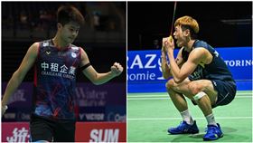 ▲台灣男單李佳豪、林俊易晉級韓國公開賽4強。（圖／羽協提供、翻攝BWF官網）