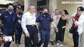 柯文哲進入北檢（記者／楊佩琪攝）