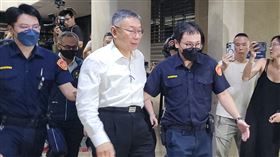 柯文哲進入北檢（記者／楊佩琪攝）
