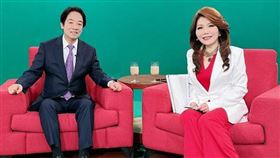 賴清德（左）接受張雅琴訪問。（圖／翻攝臉書）