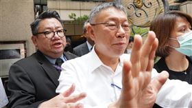 民眾黨主席柯文哲（圖／記者趙于瑩攝影）