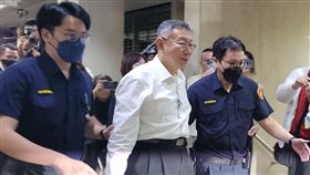 柯文哲進入北檢（記者／楊佩琪攝）